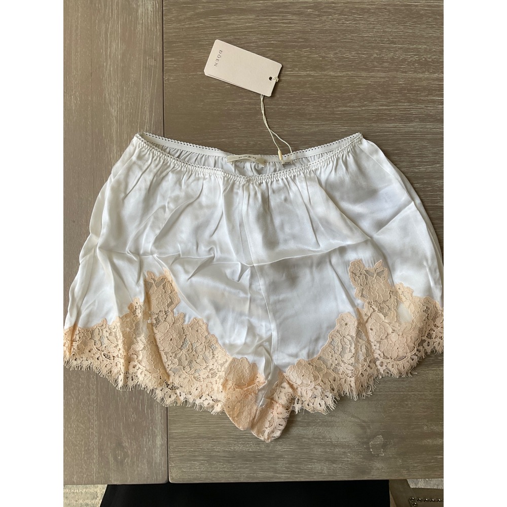DOEN Iona Short Salt and Peach Lace Small New With Tags - Picture 6 of 6